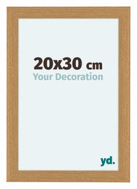Como MDF Photo Frame 20x30cm Beech Front Size | Yourdecoration.co.uk