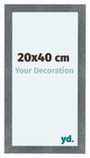 Como MDF Photo Frame 20x40cm Iron Swept Front Size | Yourdecoration.co.uk