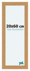 Como MDF Photo Frame 20x60cm Beech Front Size | Yourdecoration.co.uk