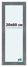 Como MDF Photo Frame 20x60cm Iron Swept Front Size | Yourdecoration.co.uk