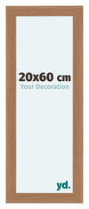 Como MDF Photo Frame 20x60cm Walnut Light Front Size | Yourdecoration.co.uk