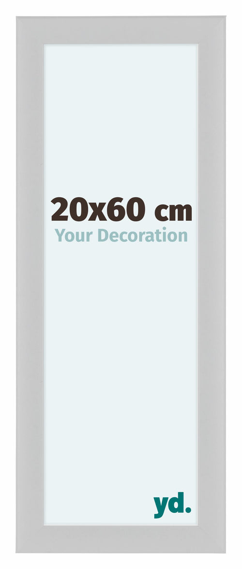 Como MDF Photo Frame 20x60cm White High Gloss Front Size | Yourdecoration.co.uk