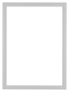 Como MDF Photo Frame 21x29 7cm A4 White High Gloss Front | Yourdecoration.co.uk