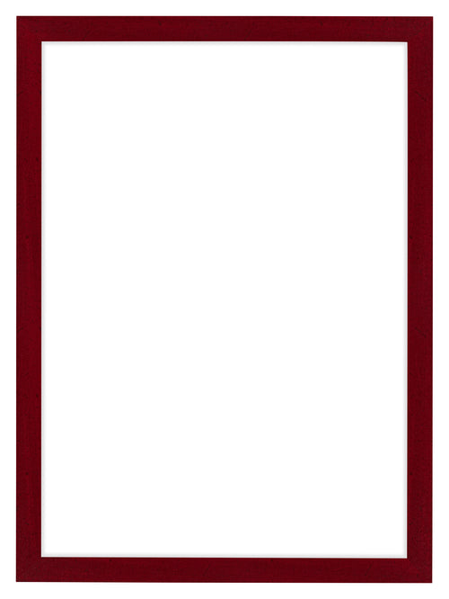 Como MDF Photo Frame 21x29 7cm A4 Wine Red Swept Front | Yourdecoration.co.uk
