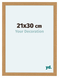 Como MDF Photo Frame 21x30cm Beech Front Size | Yourdecoration.co.uk