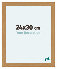 Como MDF Photo Frame 24x30cm Beech Front Size | Yourdecoration.co.uk