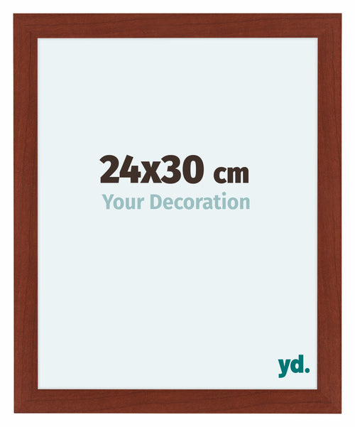 Como MDF Photo Frame 24x30cm Cherry Front Size | Yourdecoration.co.uk