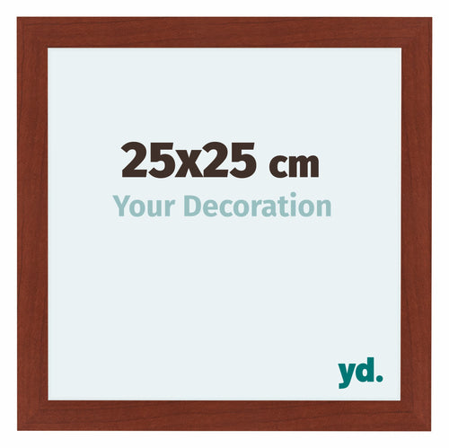 Como MDF Photo Frame 25x25cm Cherry Front Size | Yourdecoration.co.uk