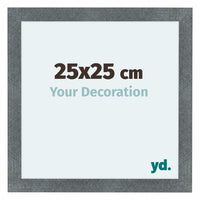 Como MDF Photo Frame 25x25cm Iron Swept Front Size | Yourdecoration.co.uk