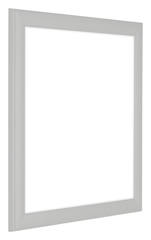 Como MDF Photo Frame 25x25cm White Woodgrain Front Oblique | Yourdecoration.co.uk