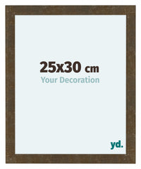 Como MDF Photo Frame 25x30cm Gold Antique Front Size | Yourdecoration.co.uk