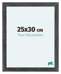 Como MDF Photo Frame 25x30cm Gray Swept Front Size | Yourdecoration.co.uk