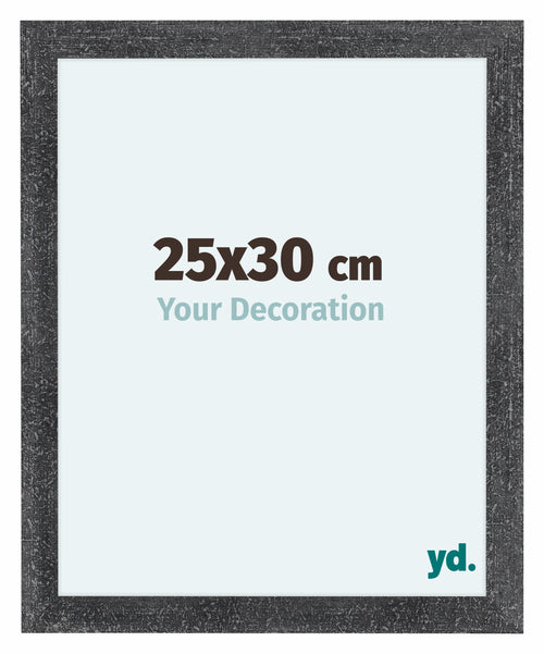 Como MDF Photo Frame 25x30cm Gray Swept Front Size | Yourdecoration.co.uk