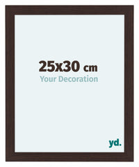 Como MDF Photo Frame 25x30cm Oak Dark Front Size | Yourdecoration.co.uk
