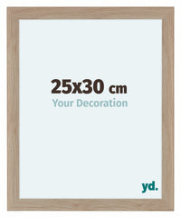 Como MDF Photo Frame 25x30cm Oak Light Front Size | Yourdecoration.co.uk