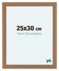 Como MDF Photo Frame 25x30cm Walnut Light Front Size | Yourdecoration.co.uk