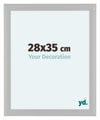 Como MDF Photo Frame 28x35cm White Woodgrain Front Size | Yourdecoration.co.uk