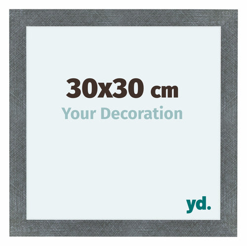 Como MDF Photo Frame 30x30cm Iron Swept Front Size | Yourdecoration.co.uk