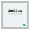 Como MDF Photo Frame 30x30cm White High Gloss Front Size | Yourdecoration.co.uk