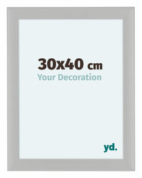 Como MDF Photo Frame 30x40cm White Woodgrain Front Size | Yourdecoration.co.uk