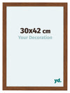 Como MDF Photo Frame 30x42cm Oak Rustiek Front Size | Yourdecoration.co.uk