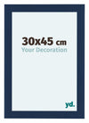 Como MDF Photo Frame 30x45cm Dark Blue Swept Front Size | Yourdecoration.co.uk