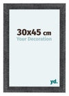 Como MDF Photo Frame 30x45cm Gray Swept Front Size | Yourdecoration.co.uk