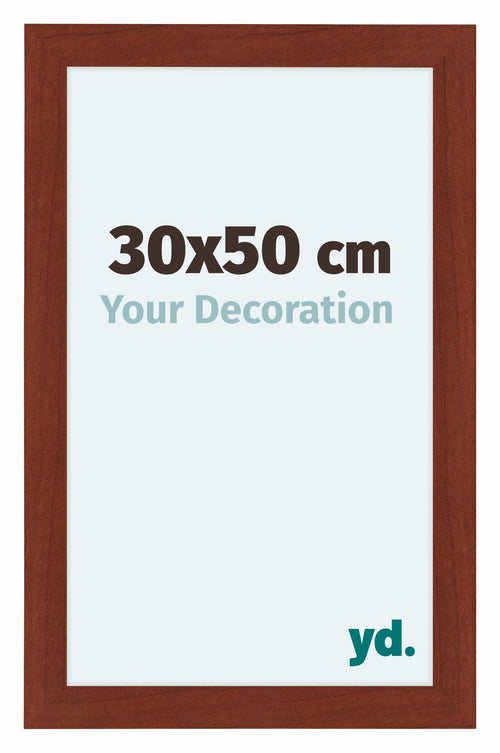 Como MDF Photo Frame 30x50cm Cherry Front Size | Yourdecoration.co.uk