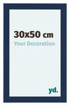 Como MDF Photo Frame 30x50cm Dark Blue Swept Front Size | Yourdecoration.co.uk