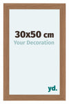 Como MDF Photo Frame 30x50cm Walnut Light Front Size | Yourdecoration.co.uk