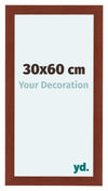 Como MDF Photo Frame 30x60cm Cherry Front Size | Yourdecoration.co.uk