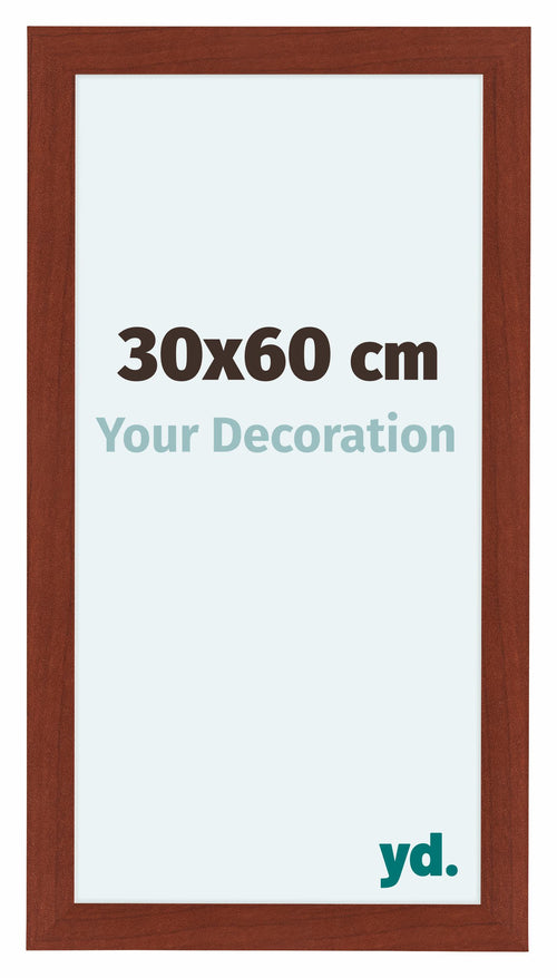 Como MDF Photo Frame 30x60cm Cherry Front Size | Yourdecoration.co.uk
