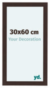 Como MDF Photo Frame 30x60cm Oak Dark Front Size | Yourdecoration.co.uk