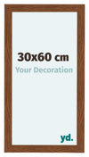 Como MDF Photo Frame 30x60cm Oak Rustiek Front Size | Yourdecoration.co.uk