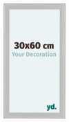 Como MDF Photo Frame 30x60cm White Woodgrain Front Size | Yourdecoration.co.uk