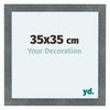 Como MDF Photo Frame 35x35cm Iron Swept Front Size | Yourdecoration.co.uk