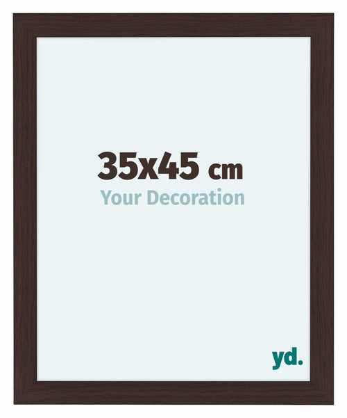 Como MDF Photo Frame 35x45cm Oak Dark Front Size | Yourdecoration.co.uk