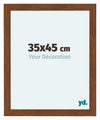 Como MDF Photo Frame 35x45cm Oak Rustiek Front Size | Yourdecoration.co.uk