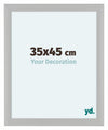 Como MDF Photo Frame 35x45cm White Woodgrain Front Size | Yourdecoration.co.uk