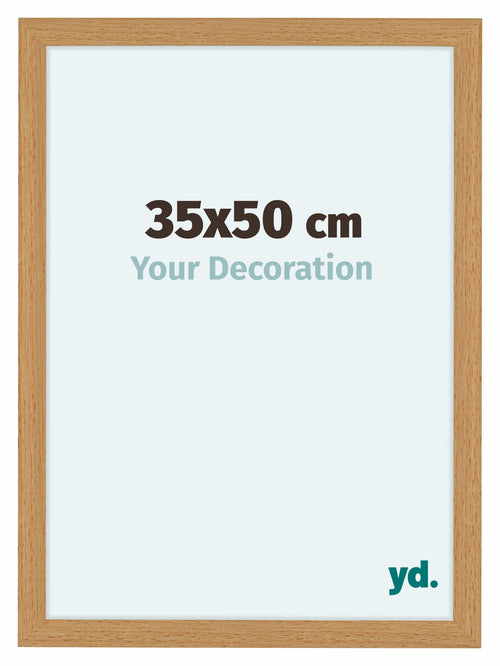 Como MDF Photo Frame 35x50cm Beech Front Size | Yourdecoration.co.uk