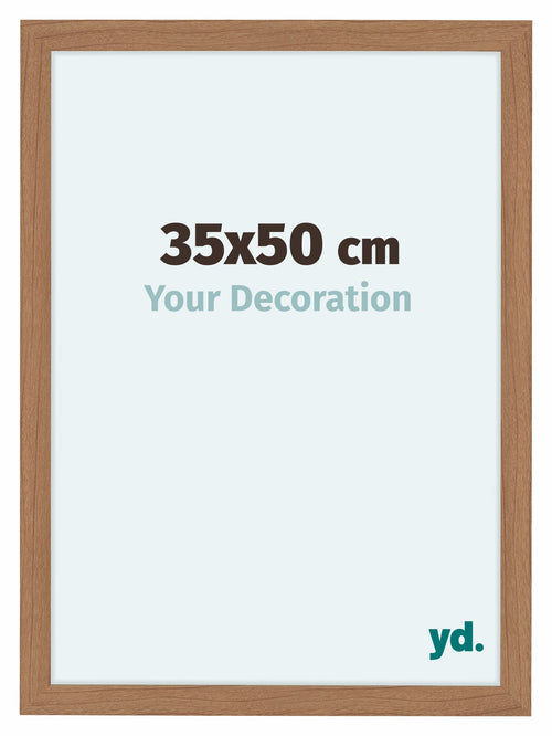 Como MDF Photo Frame 35x50cm Walnut Light Front Size | Yourdecoration.co.uk