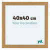 Como MDF Photo Frame 40x40cm Beech Front Size | Yourdecoration.co.uk