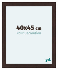 Como MDF Photo Frame 40x45cm Oak Dark Front Size | Yourdecoration.co.uk