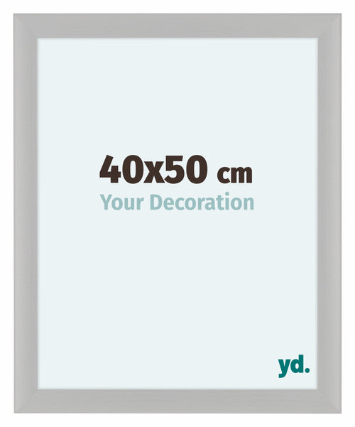 Como MDF Photo Frame 40x50cm White Woodgrain Front Size | Yourdecoration.co.uk