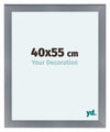 Como MDF Photo Frame 40x55cm Aluminium Brushed Front Size | Yourdecoration.co.uk