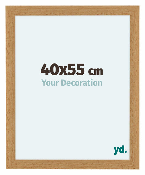 Como MDF Photo Frame 40x55cm Beech Front Size | Yourdecoration.co.uk