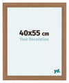 Como MDF Photo Frame 40x55cm Walnut Light Front Size | Yourdecoration.co.uk