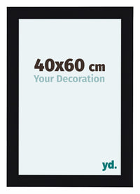 Como MDF Photo Frame 40x60cm Black High Gloss Front Size | Yourdecoration.co.uk