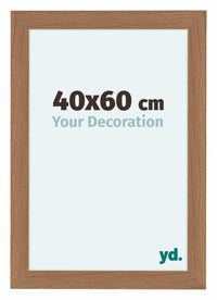 Como MDF Photo Frame 40x60cm Walnut Light Front Size | Yourdecoration.co.uk