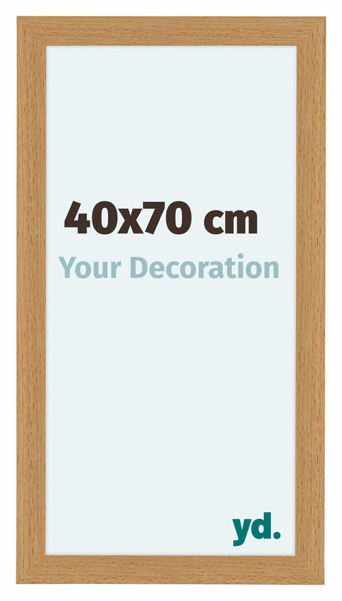 Como MDF Photo Frame 40x70cm Beech Front Size | Yourdecoration.co.uk